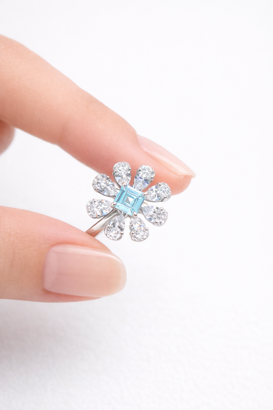 Sugar Bloom Daisy Ring - Lunelle Atelier