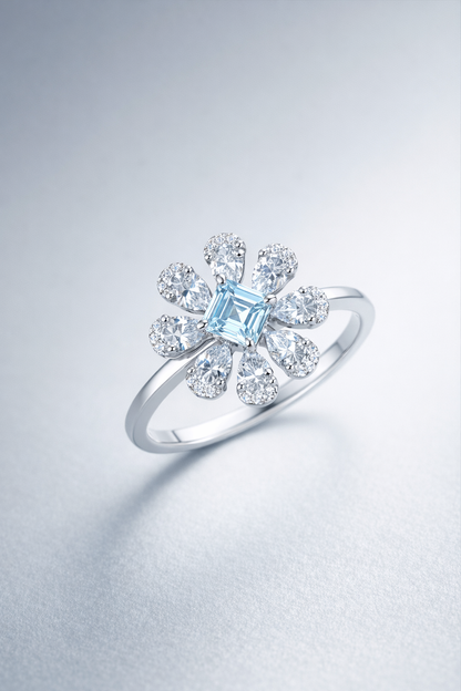 Sugar Bloom Daisy Ring - Lunelle Atelier
