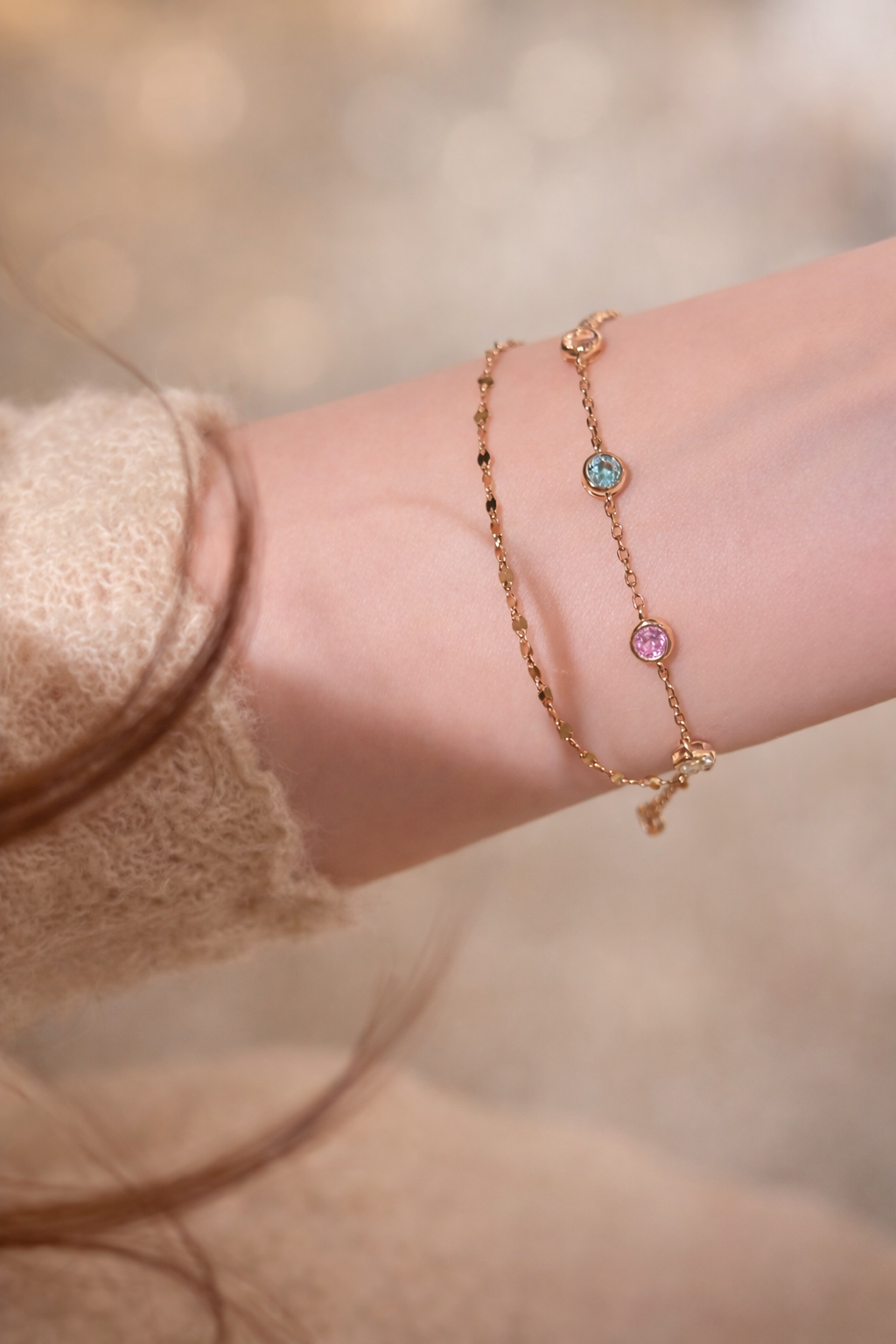 Summer Dopamine Bubble Bracelet - Lunelle Atelier