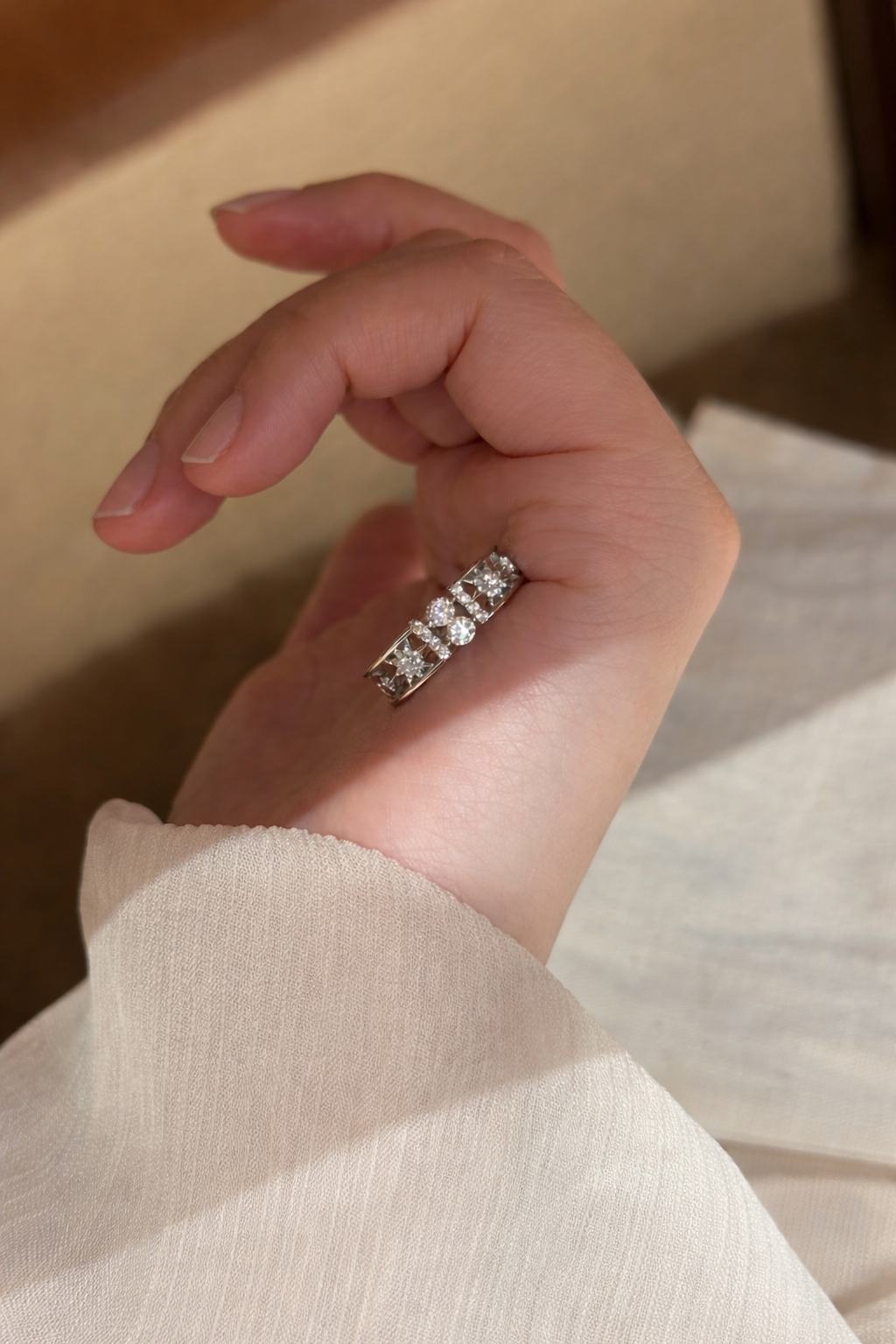 Starlit Moon Ring - Lunelle Atelier