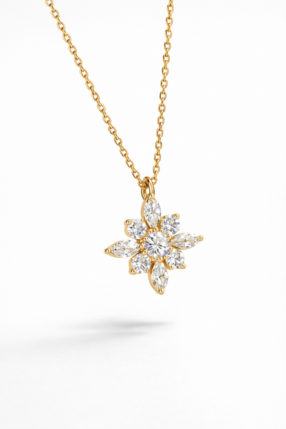 Starlume Snowflake Necklace - Lunelle Atelier