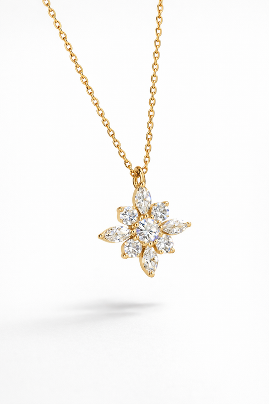 Starlume Snowflake Necklace