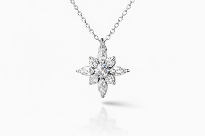 Starlume Snowflake Necklace - Lunelle Atelier