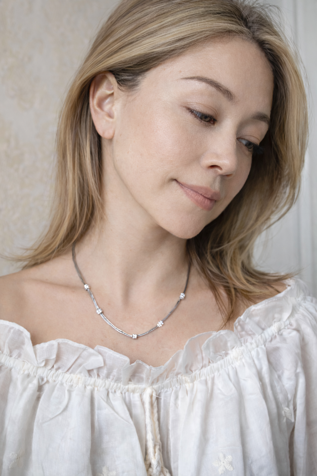 Liquid Light Snake Chain Necklace - Lunelle Atelier