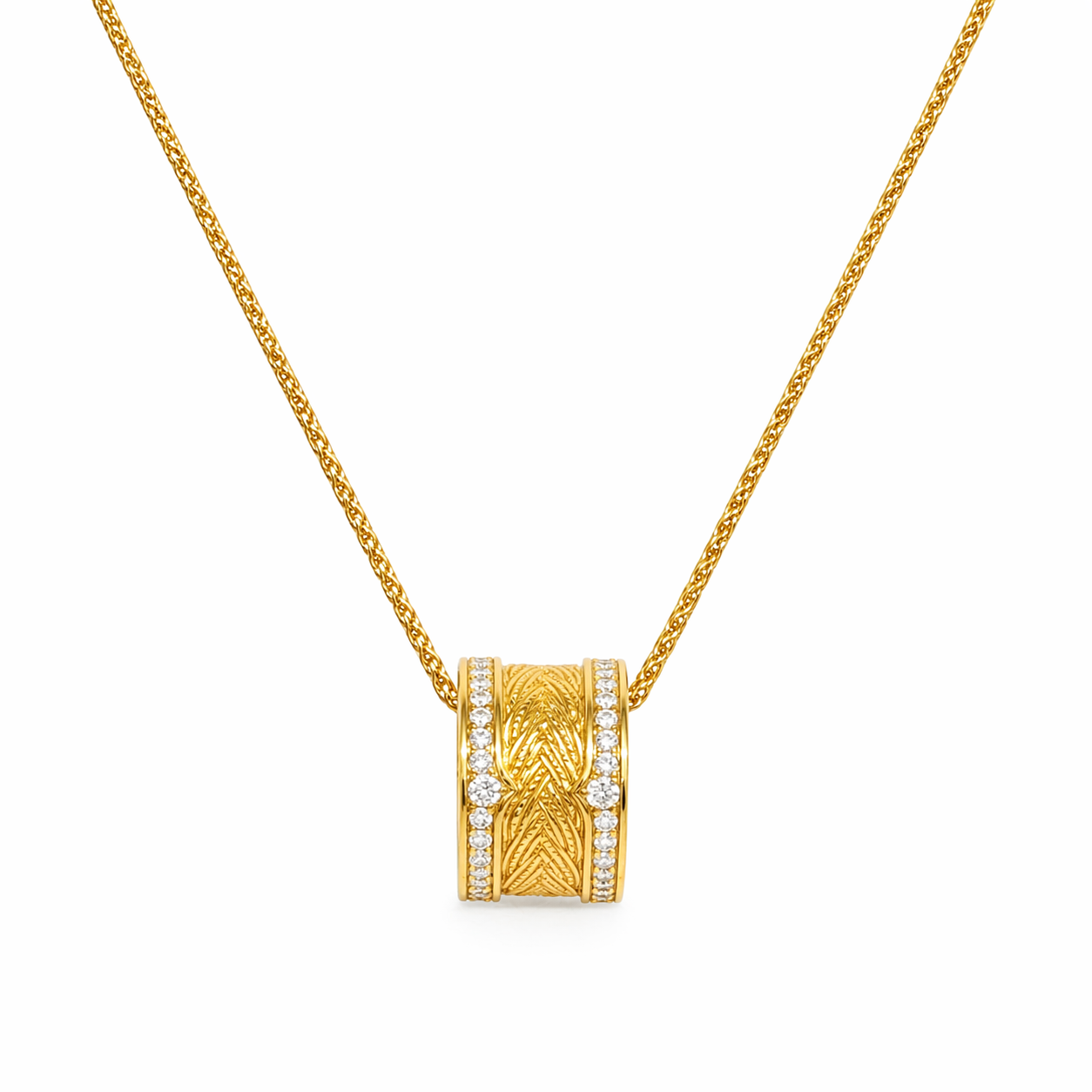 Aura of Grain Pendant Necklace - Lunelle Atelier