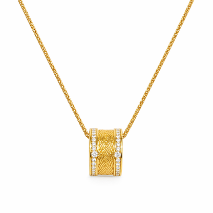 Aura of Grain Pendant Necklace - Lunelle Atelier