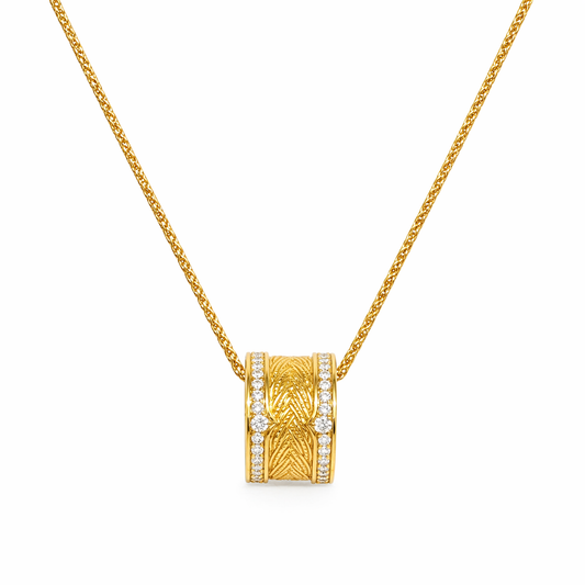 Aura of Grain Pendant Necklace - Lunelle Atelier