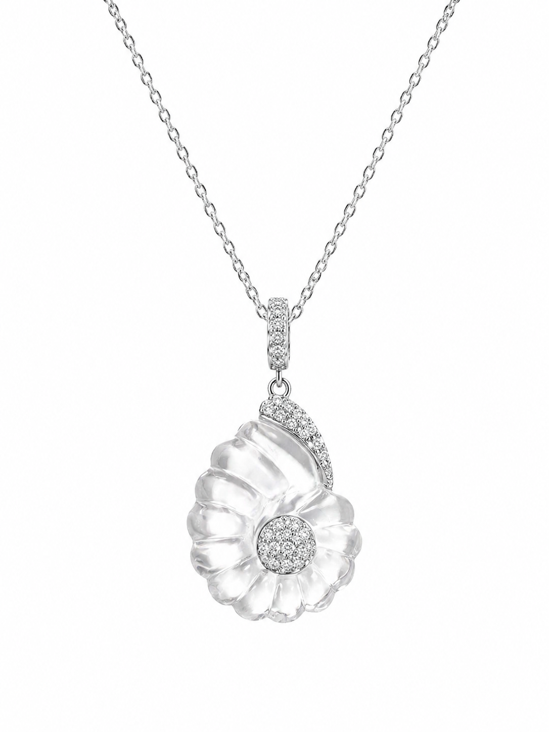 Ocean Whisper Shell Pendant - Lunelle Atelier
