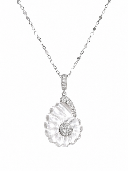 Ocean Whisper Shell Pendant - Lunelle Atelier