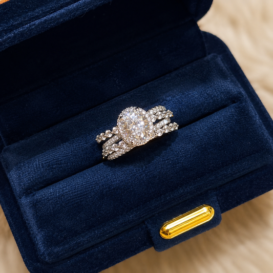 Stellar Orbit Moissanite Ring - Lunelle Atelier