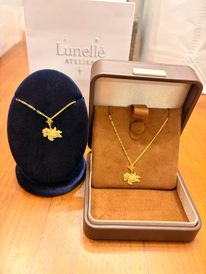 Star Pony Charm Necklace - Lunelle Atelier