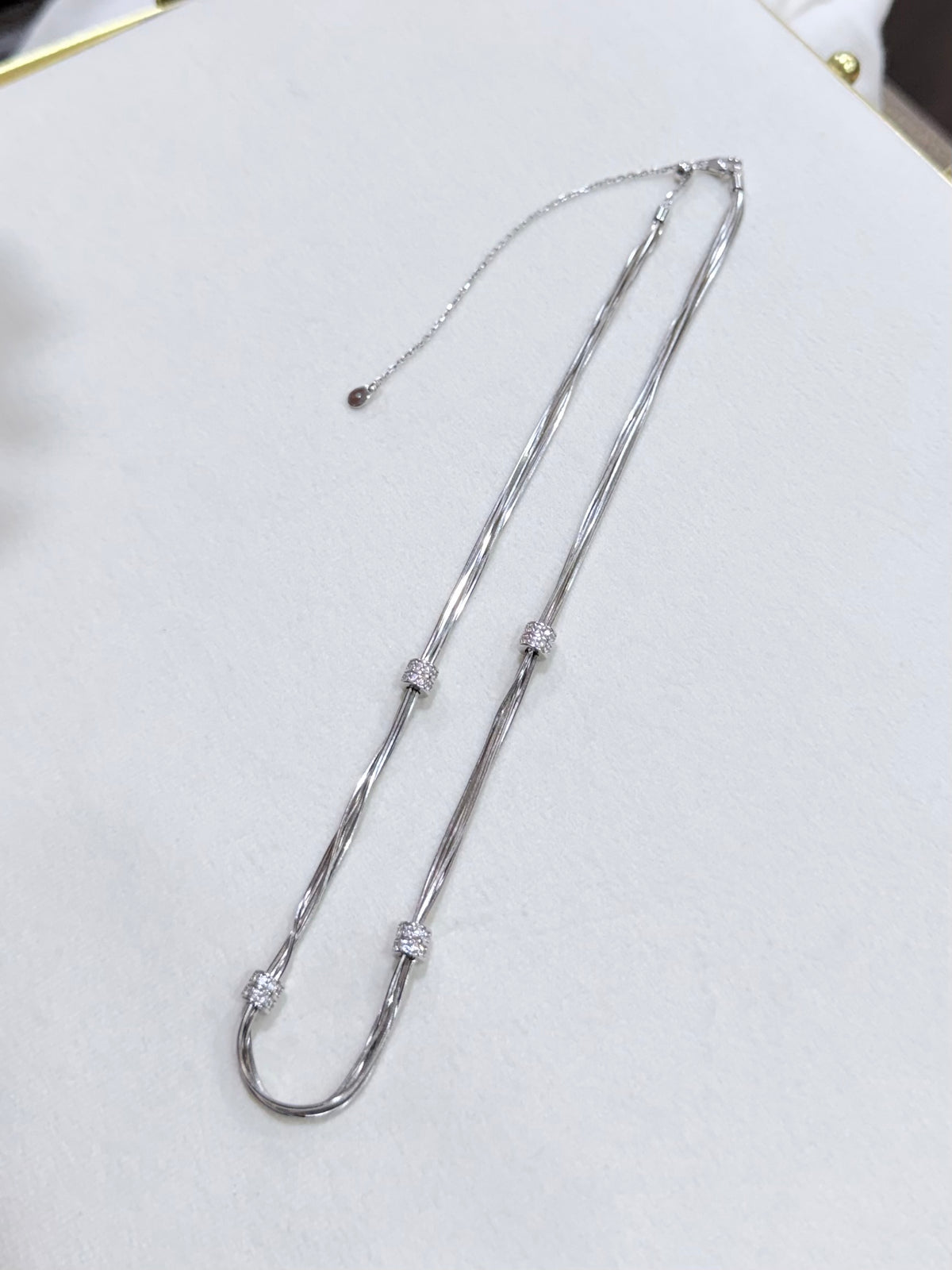 Liquid Light Snake Chain Necklace