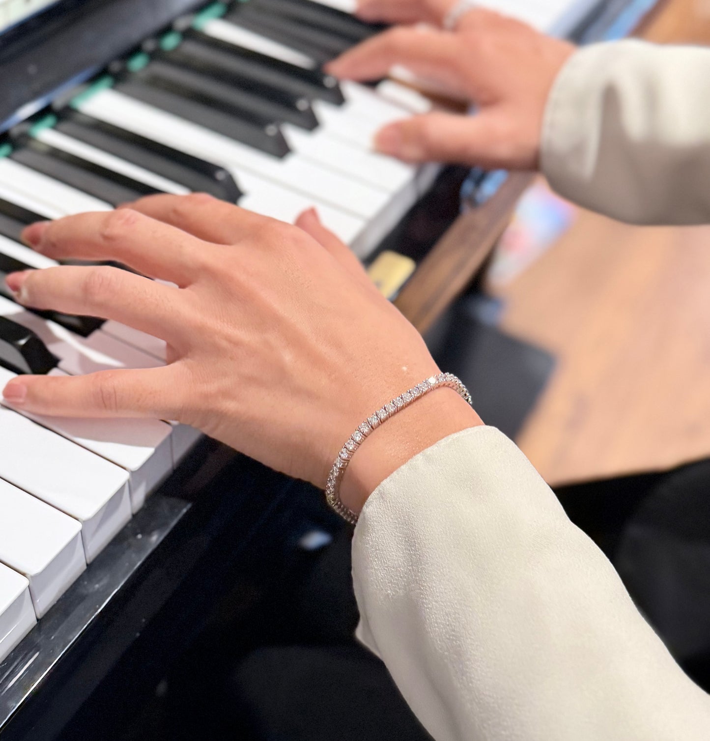 Sparkling Tennis Bracelet - Lunelle Atelier