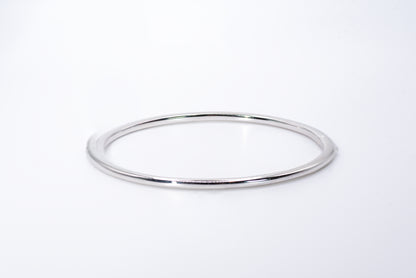 Half-Pavé Whispering Bangle - Lunelle Atelier