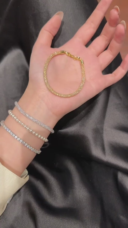 Stardust Bracelet, Yellow Gold