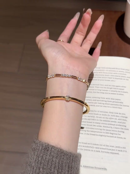 Sparkle Link Station Bracelet