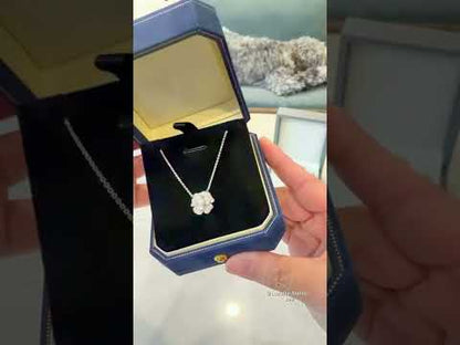 Camellia Bloom Ring | Rhodium-Plated Sterling Silver